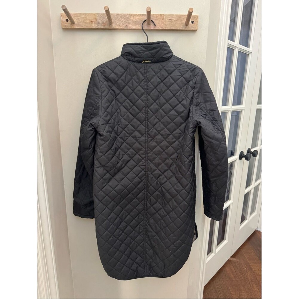 Joules Harthfield Reversible Long Jacket Women's 4 Small - Picture 8 of 11